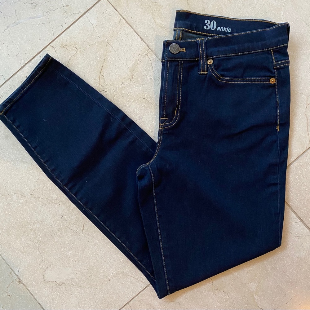 J. Crew Toothpick 30 Ankle Jeans